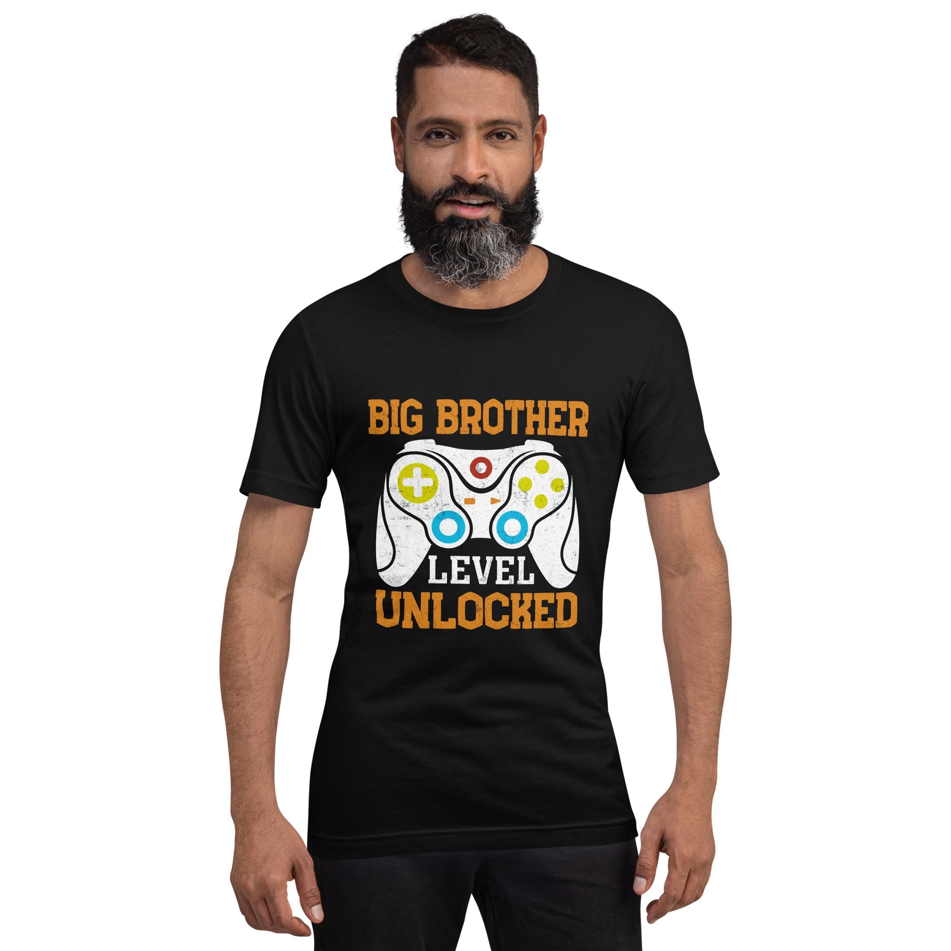 Big Brother Level Unlocked Unisex t-shirt by DarkByteGear