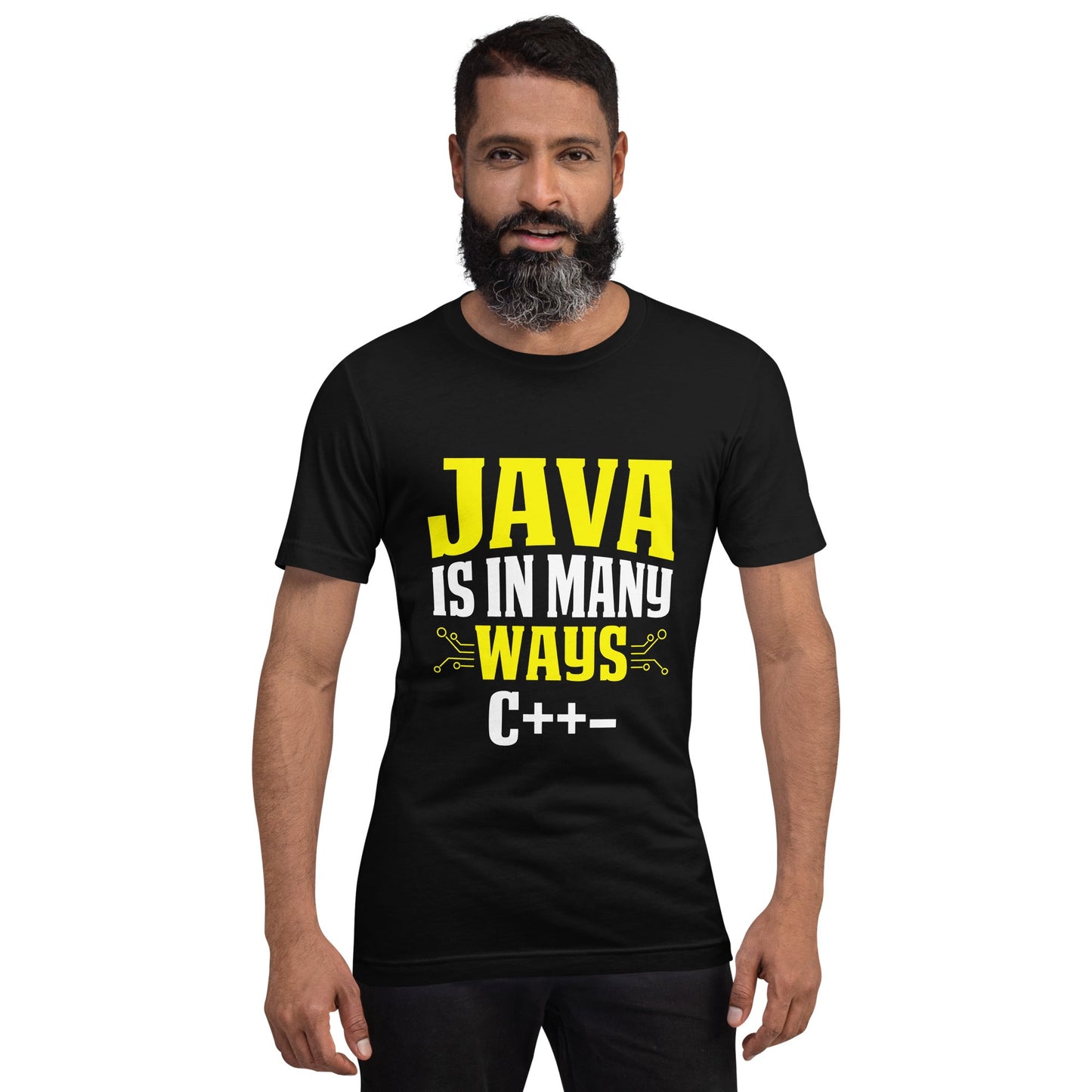 Java is in Many Ways C++- Unisex t-shirt by DarkByteGear