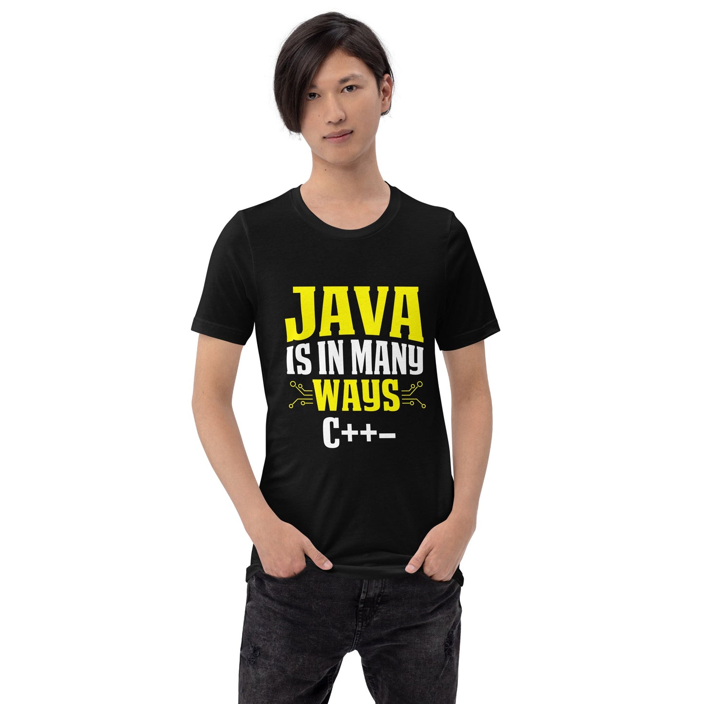 Java is in Many Ways C++- Unisex t-shirt by DarkByteGear