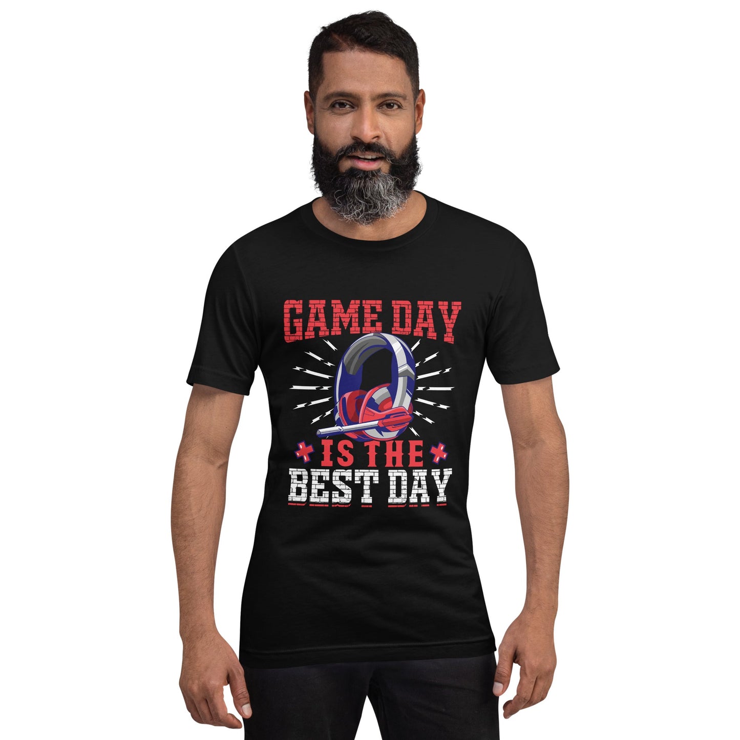 Game Day is the Best Day Shagor Unisex t-shirt by DarkByteGear
