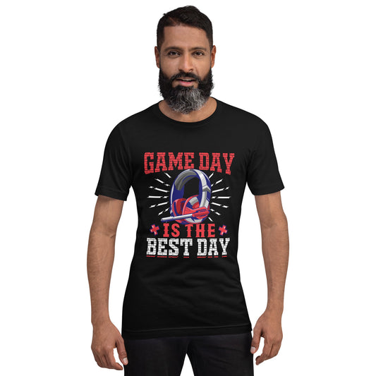 Game Day is the Best Day Shagor Unisex t-shirt by DarkByteGear