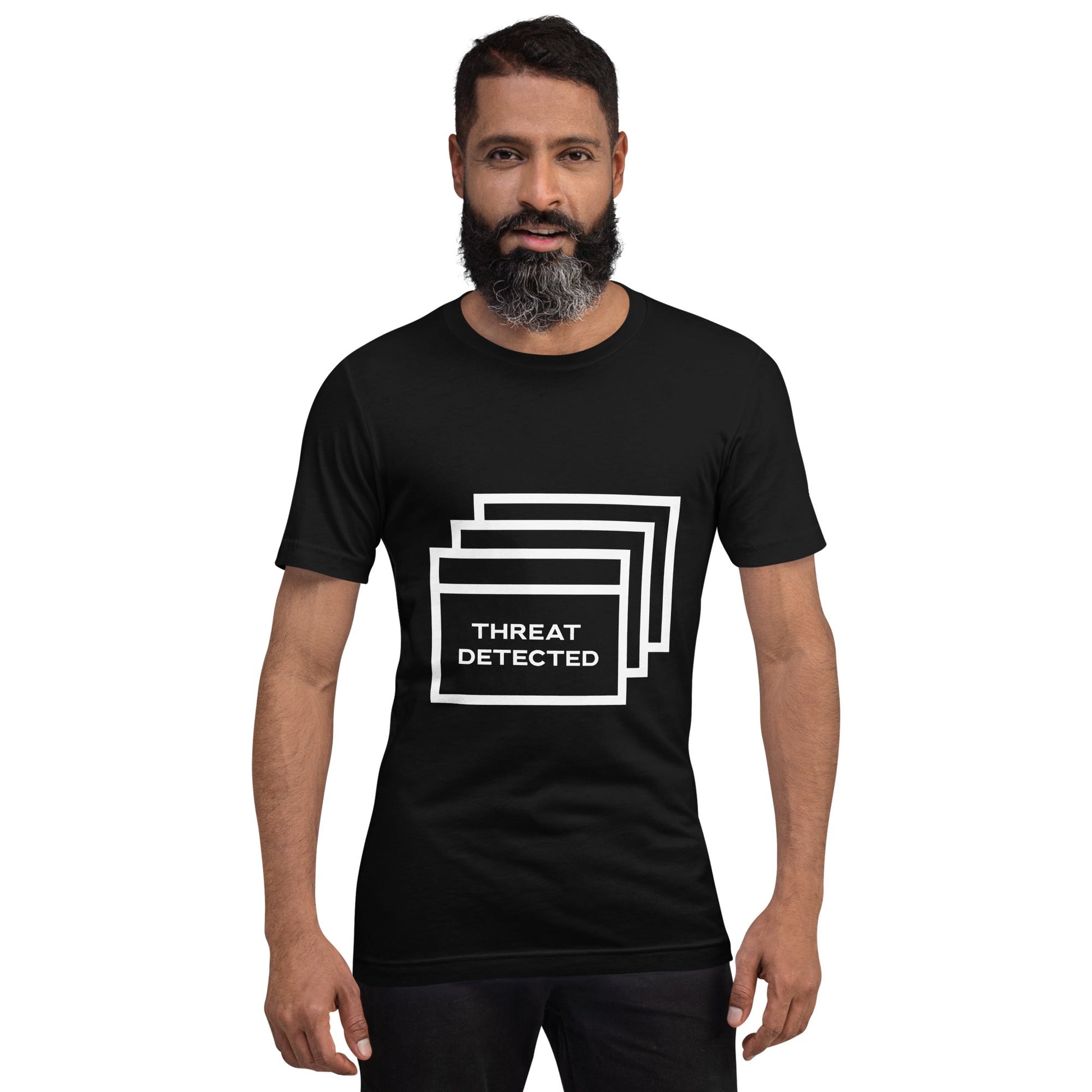 Threat Detected Unisex t-shirt by DarkByteGear
