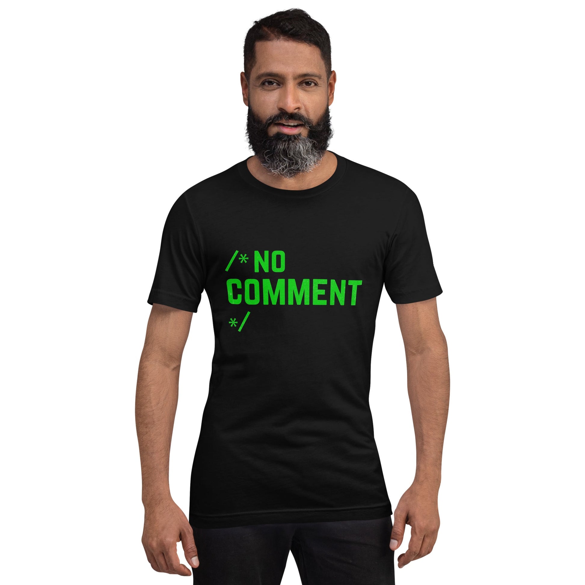 /*No Comment*/ Unisex t-shirt by DarkByteGear