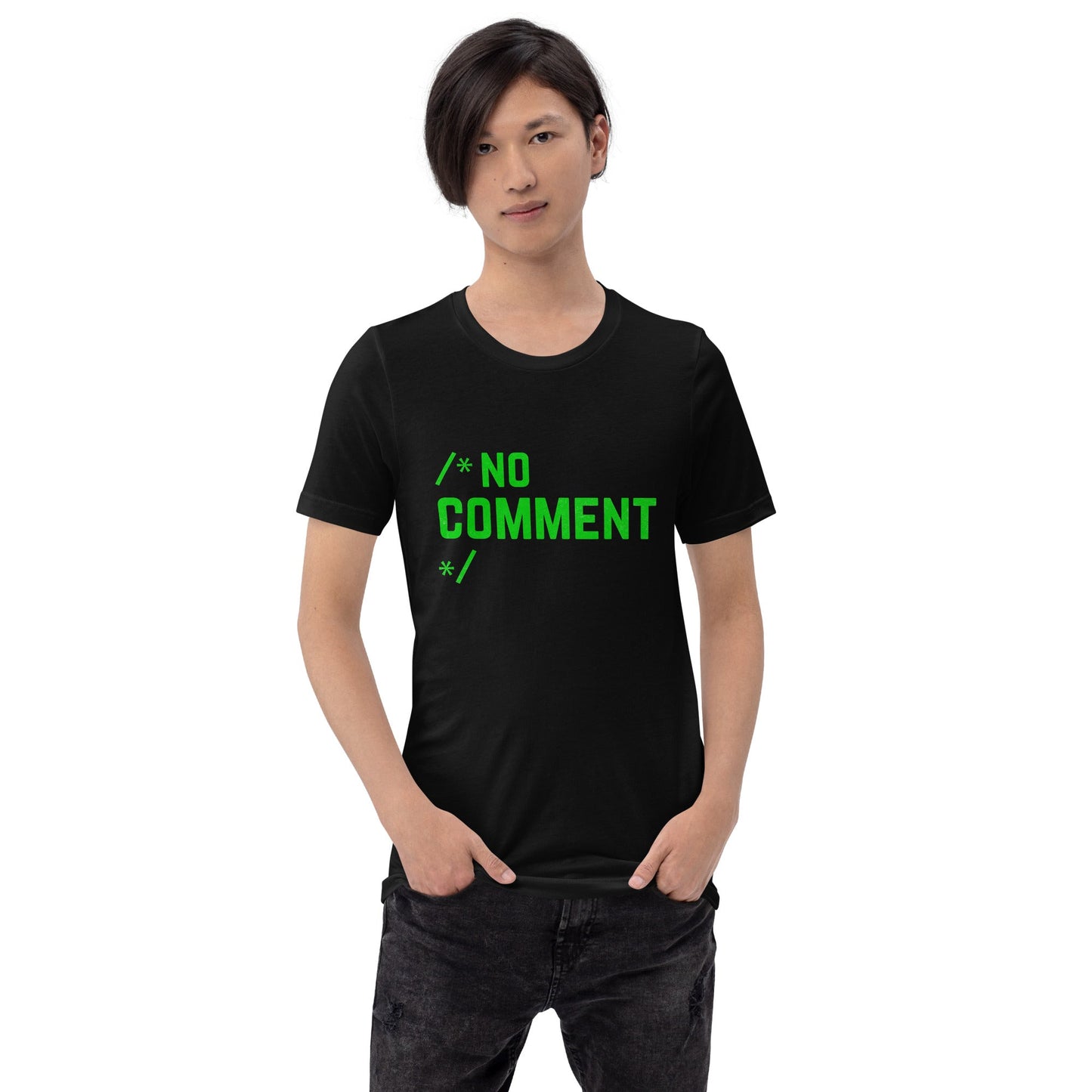 /*No Comment*/ Unisex t-shirt by DarkByteGear