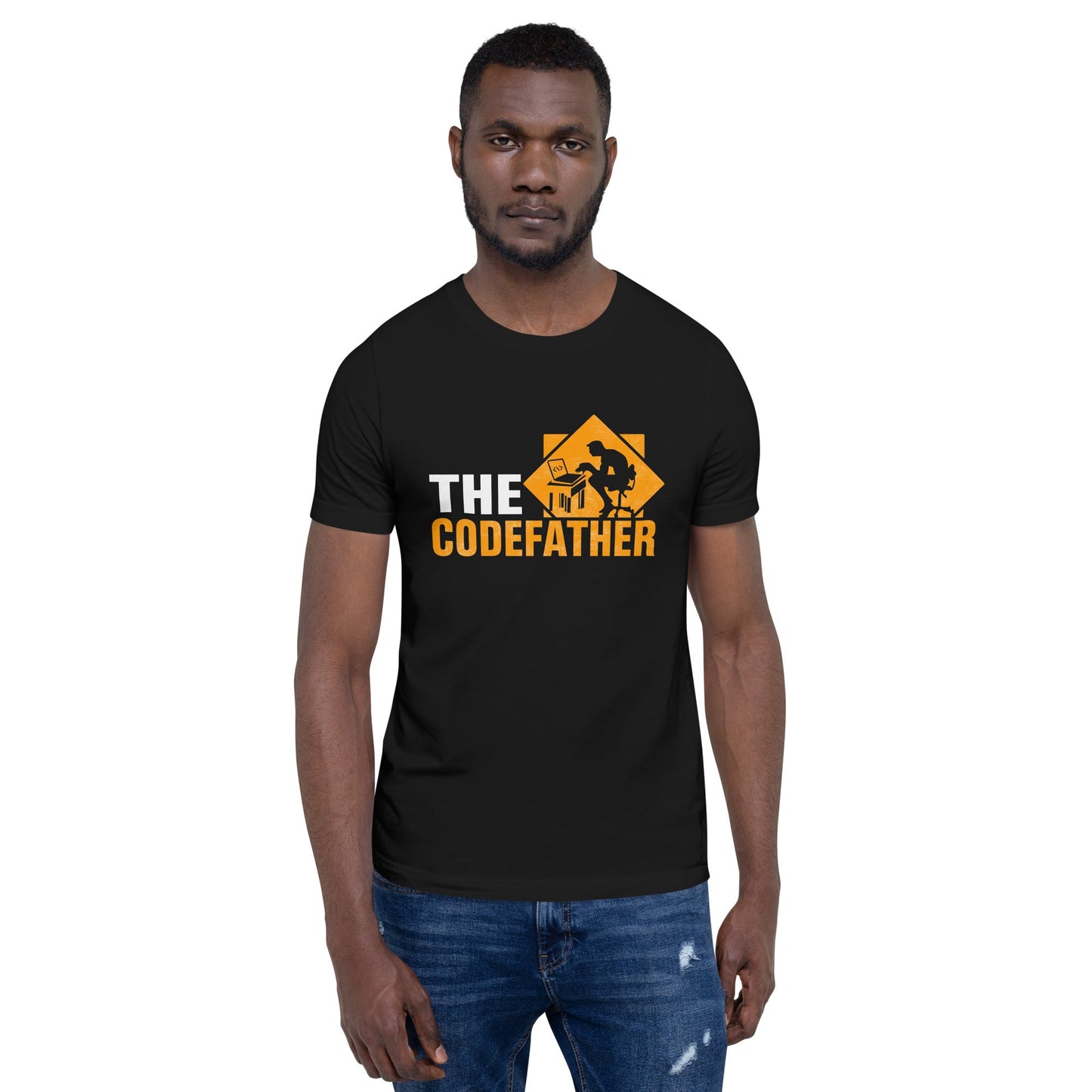 The Code Father Unisex t-shirt by DarkByteGear