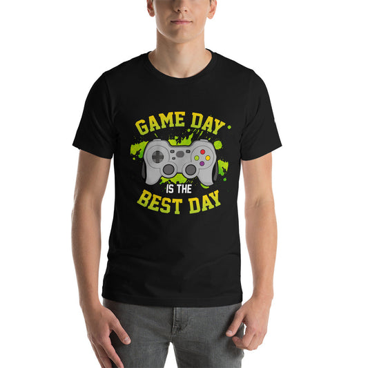Game Day is the Best Day - Unisex t-shirt by DarkByteGear