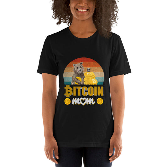 Bitcoin Mom -Unisex t-shirt by DarkByteGear