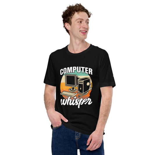 Computers whisper - Unisex t-shirt by DarkByteGear