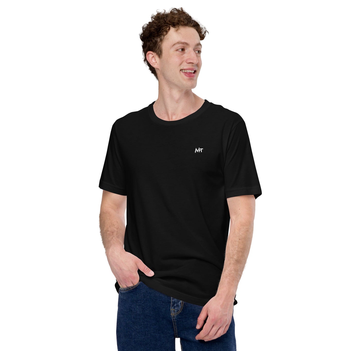 I'd rather be trading some Crypto - Unisex t-shirt ( Back Print ) by DarkByteGear