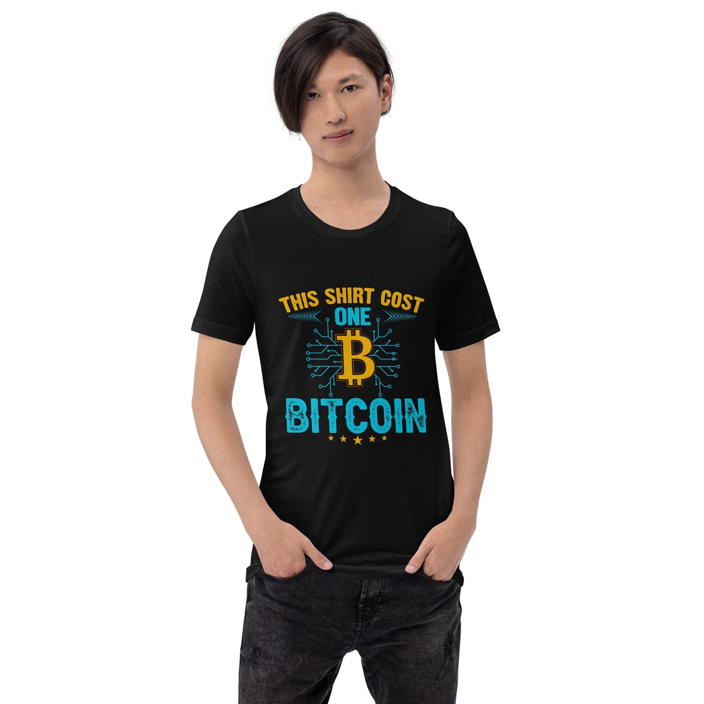 This Shirt Costs one Bitcoin - Unisex t-shirt by DarkByteGear