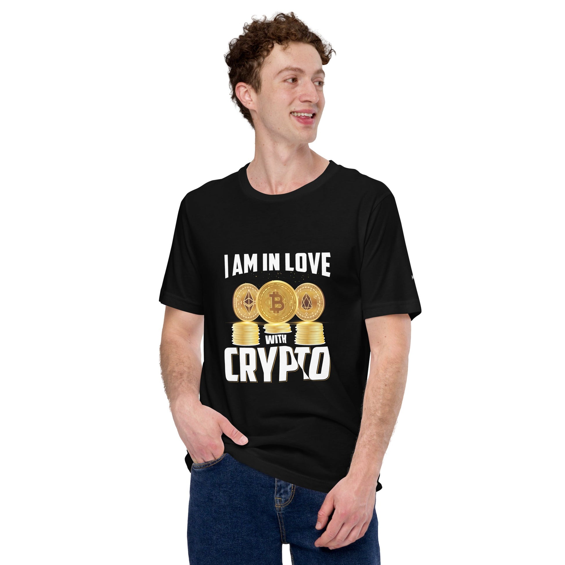 I am in love with Crypto Unisex t-shirt by DarkByteGear