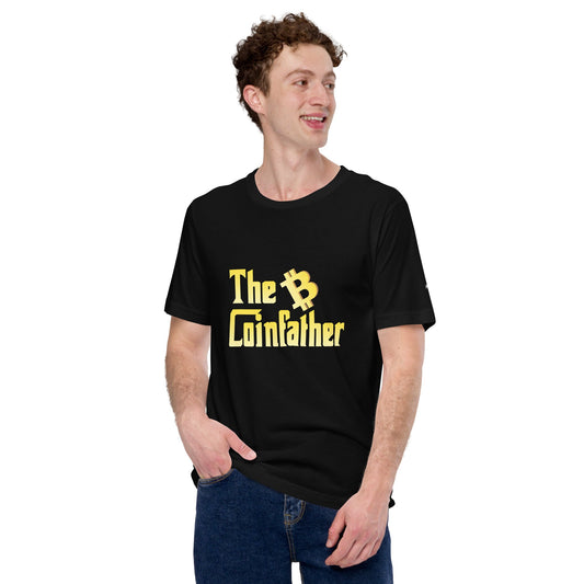 The Bitcoin Father - Unisex t-shirt by DarkByteGear