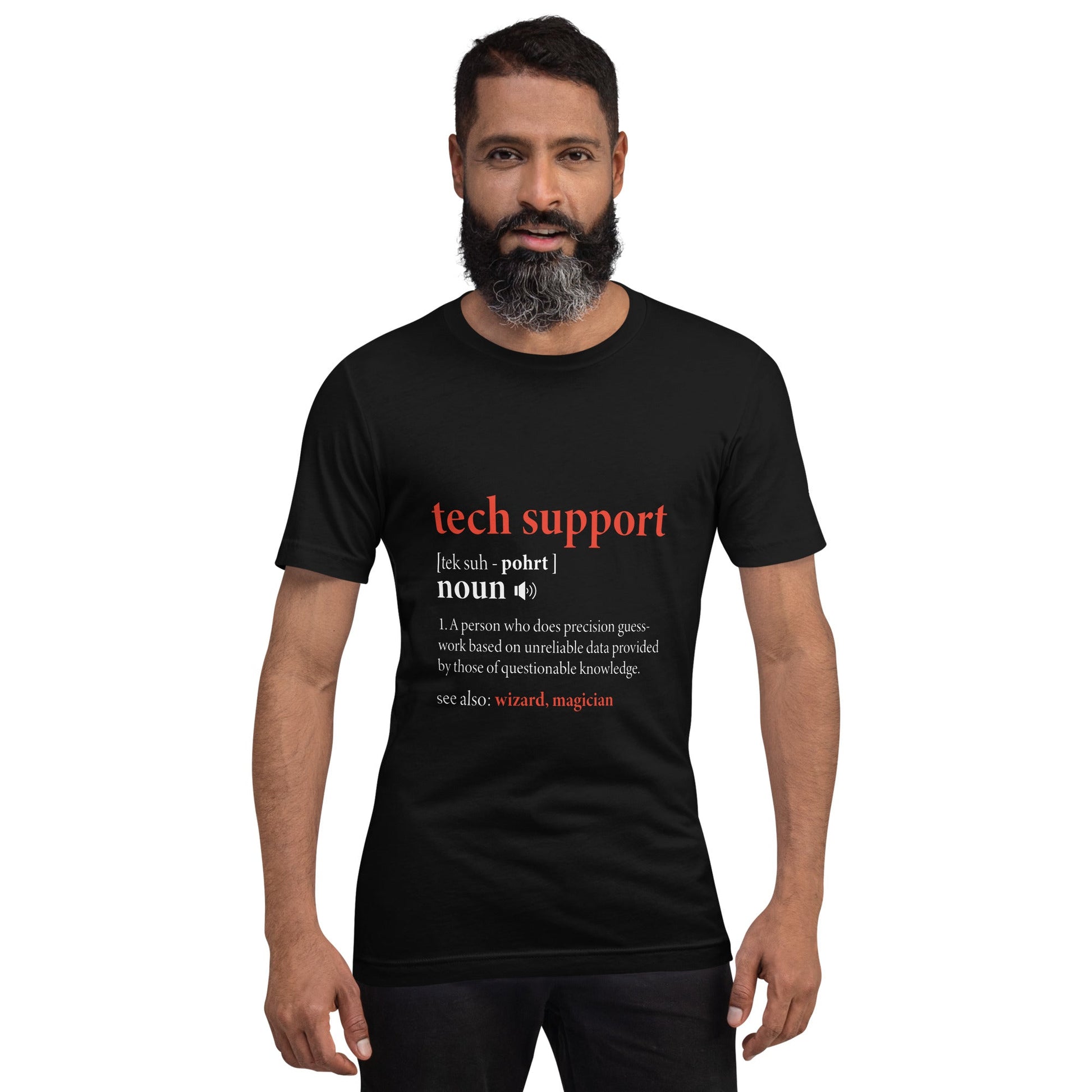 Tech Support Definition - Unisex t-shirt by DarkByteGear