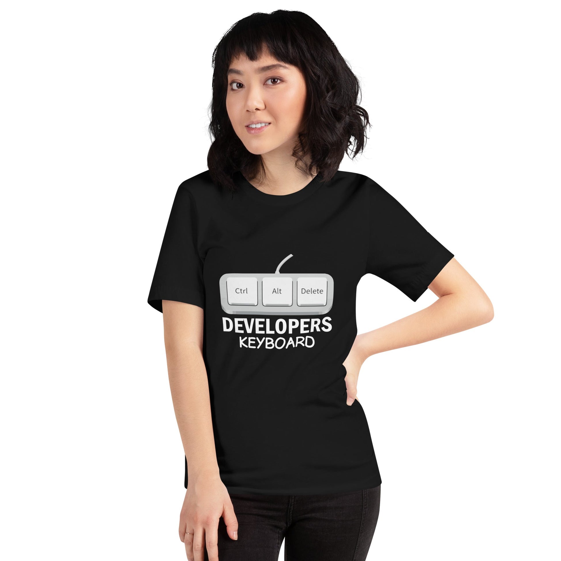 Ctrl+Alt+Del Developer Keyboard - Unisex t-shirt by DarkByteGear