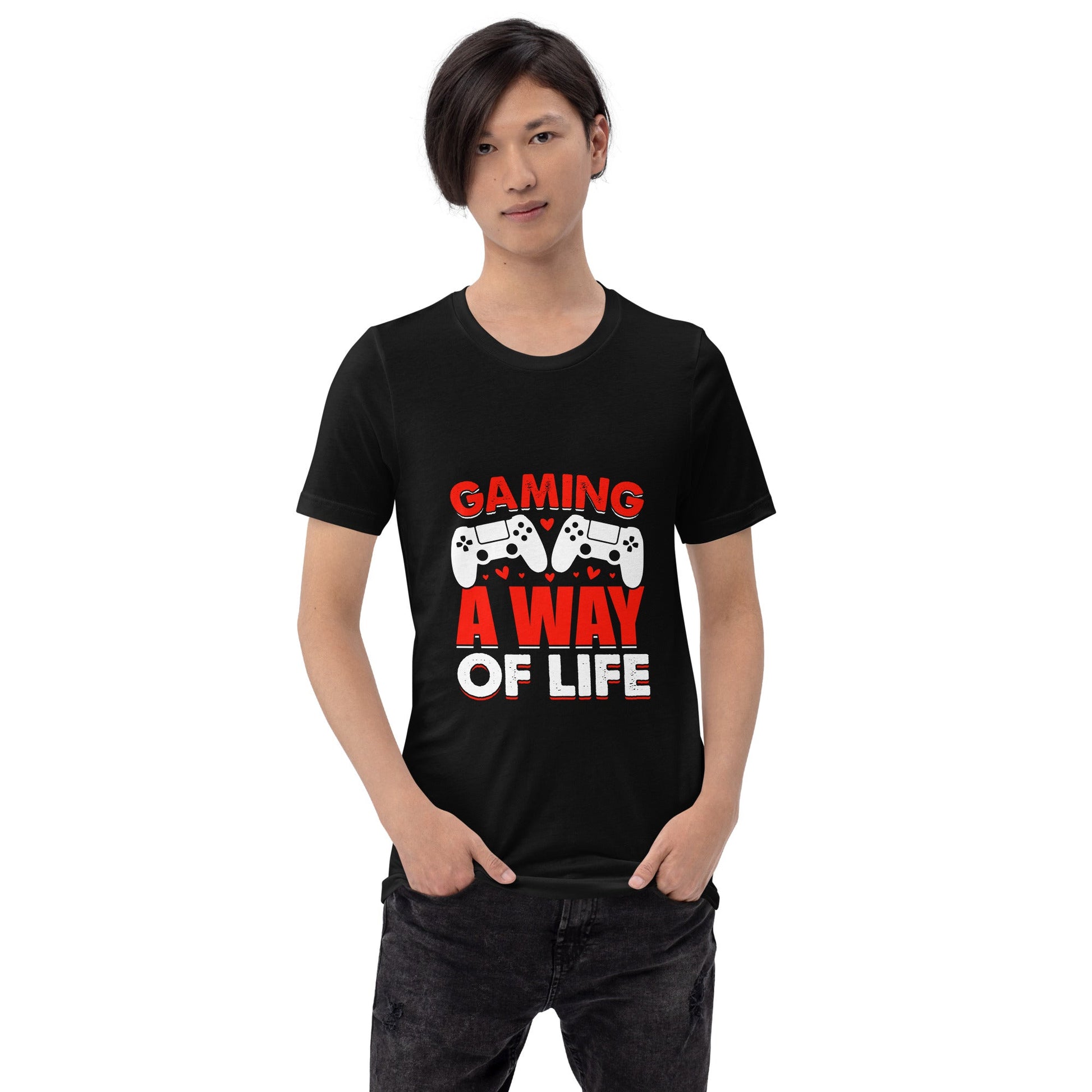 Gaming is a way of life - Unisex t-shirt by DarkByteGear