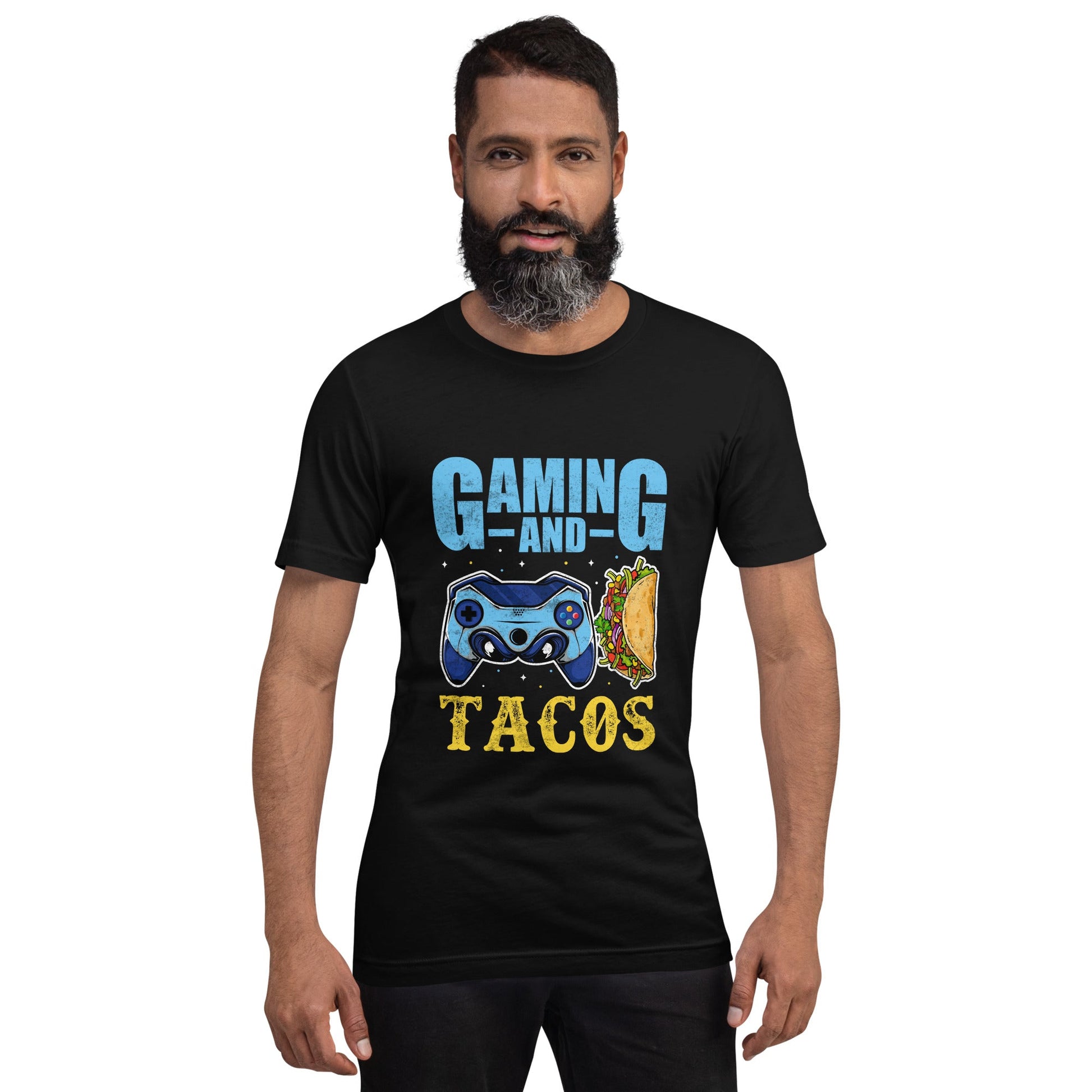 Gaming and Tacos - Unisex t-shirt by DarkByteGear