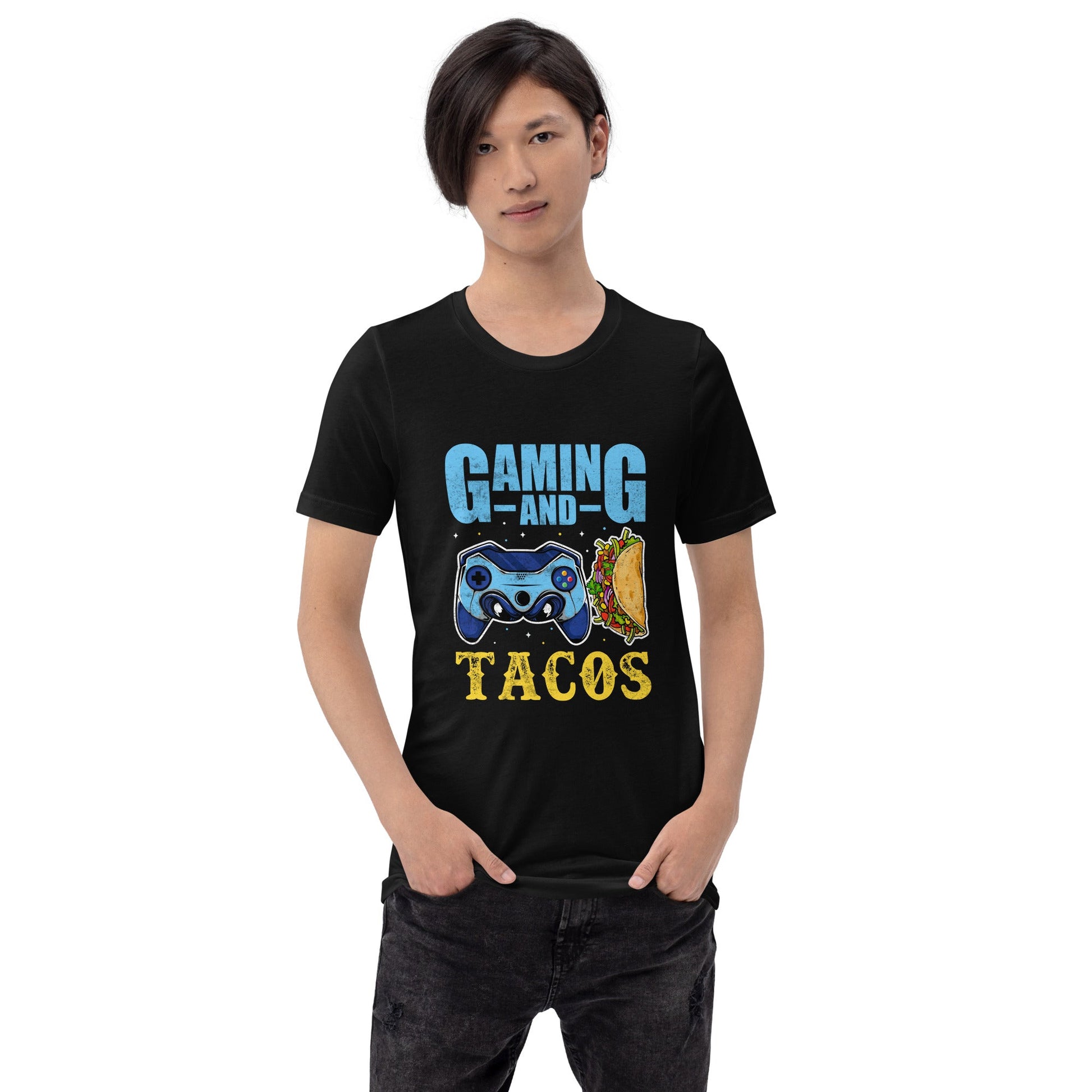Gaming and Tacos - Unisex t-shirt by DarkByteGear