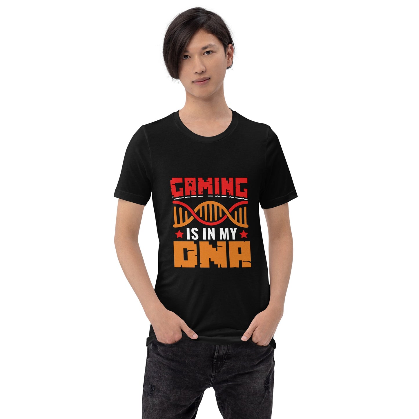 Gaming is in My DNA - Unisex t-shirt by DarkByteGear