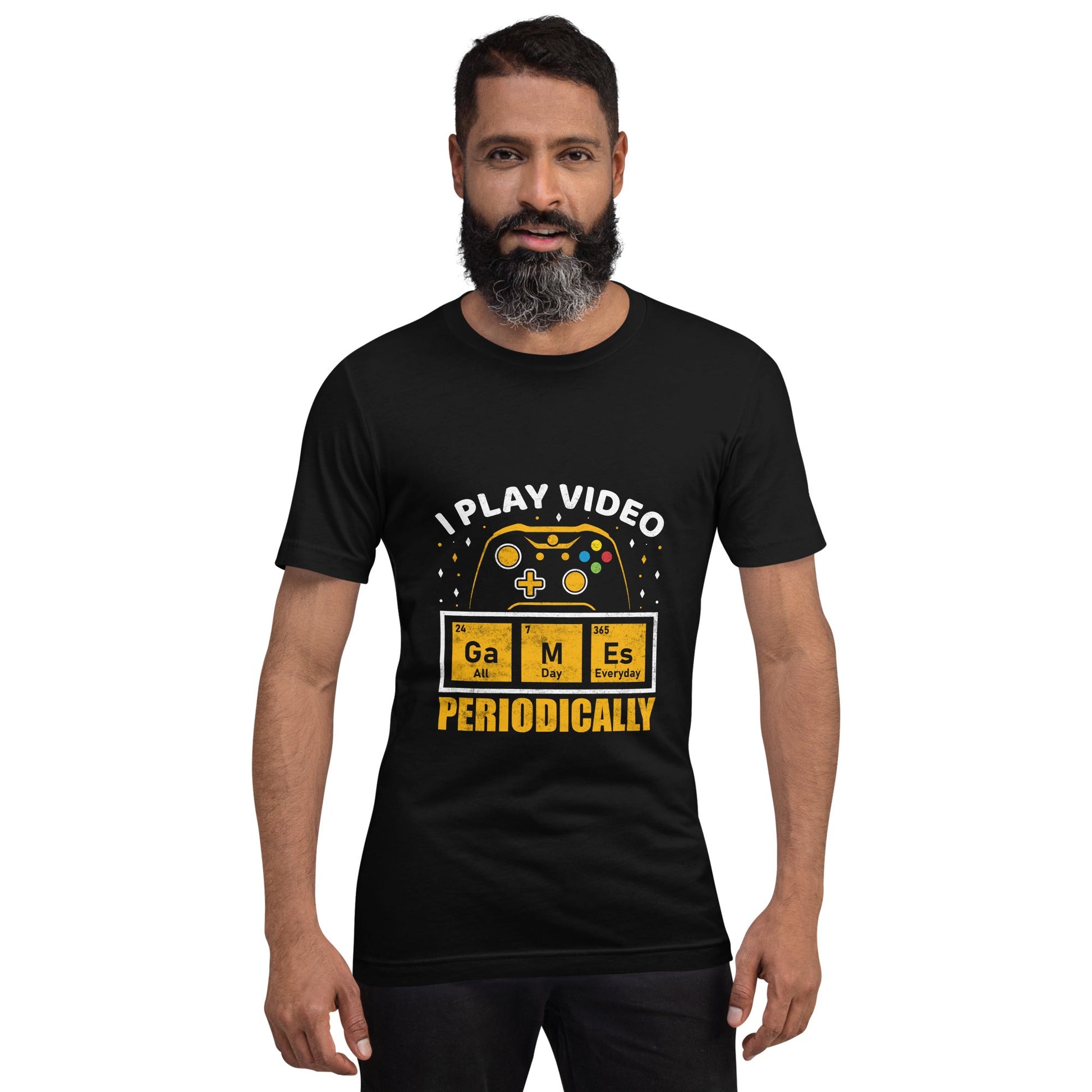 I Play Videogames Periodically - Unisex t-shirt by DarkByteGear