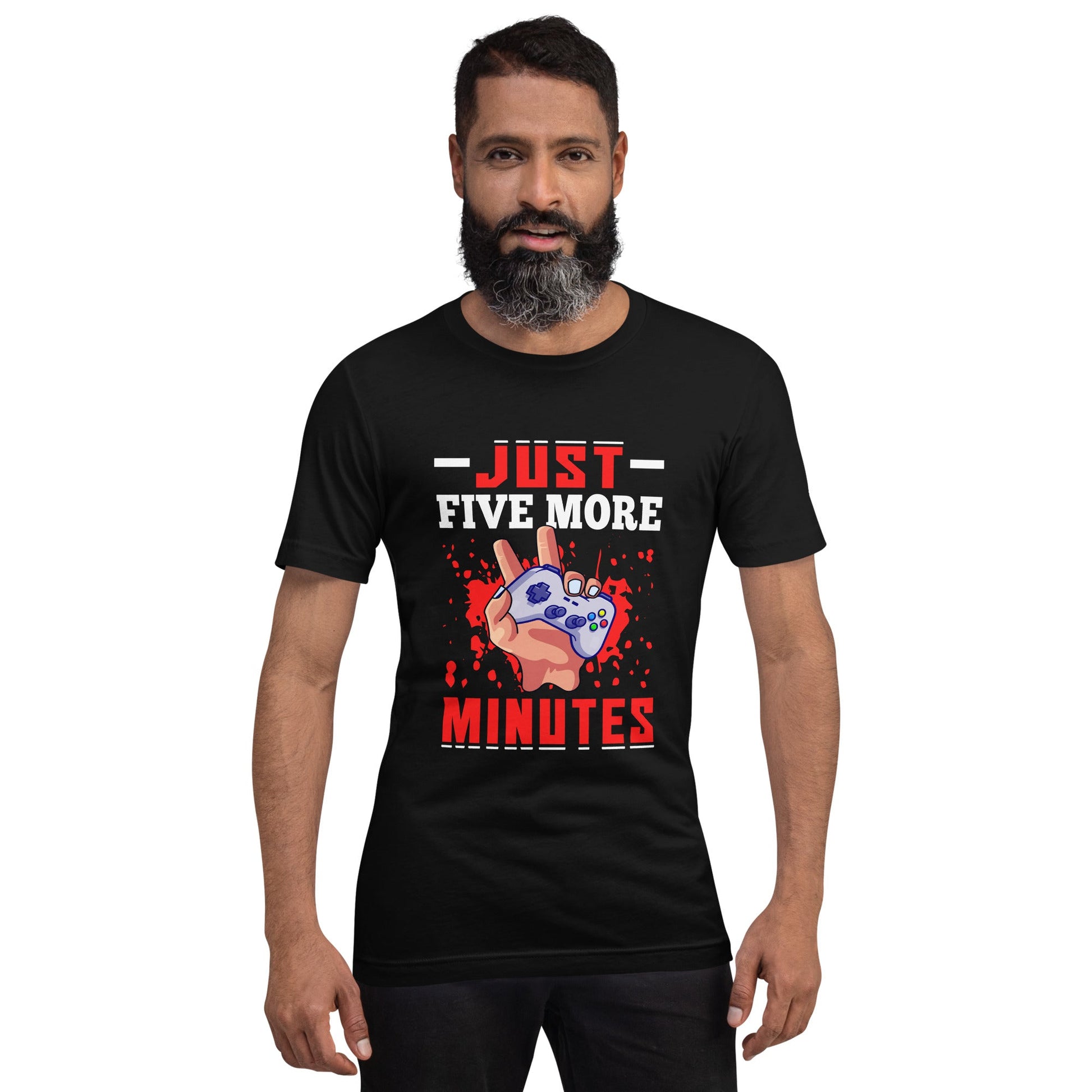 Just 5 more Minutes Rima - Unisex t-shirt by DarkByteGear