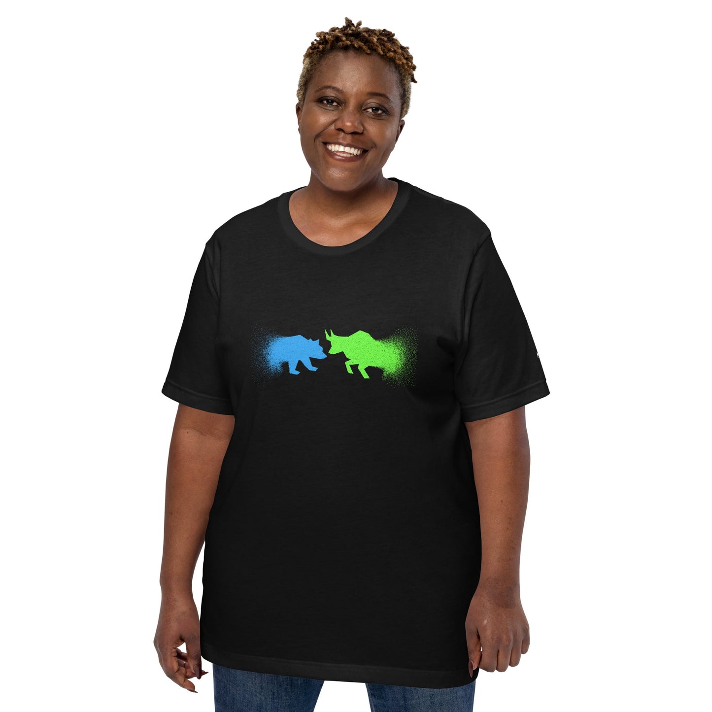 Bearish And Bullish (DB) - Unisex t-shirt by DarkByteGear