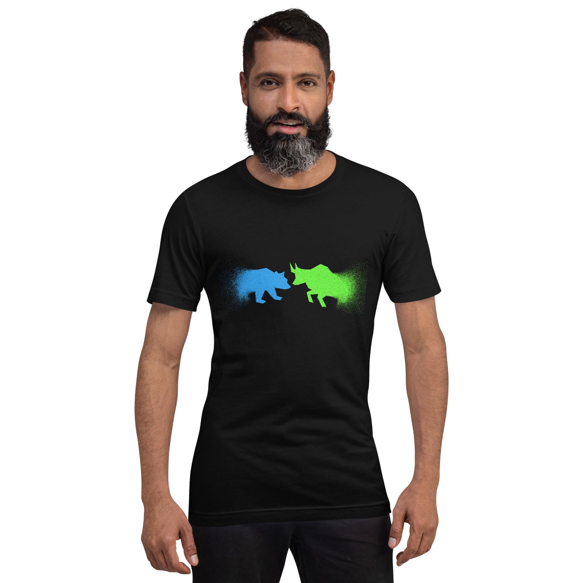 Bearish And Bullish (DB) - Unisex t-shirt by DarkByteGear