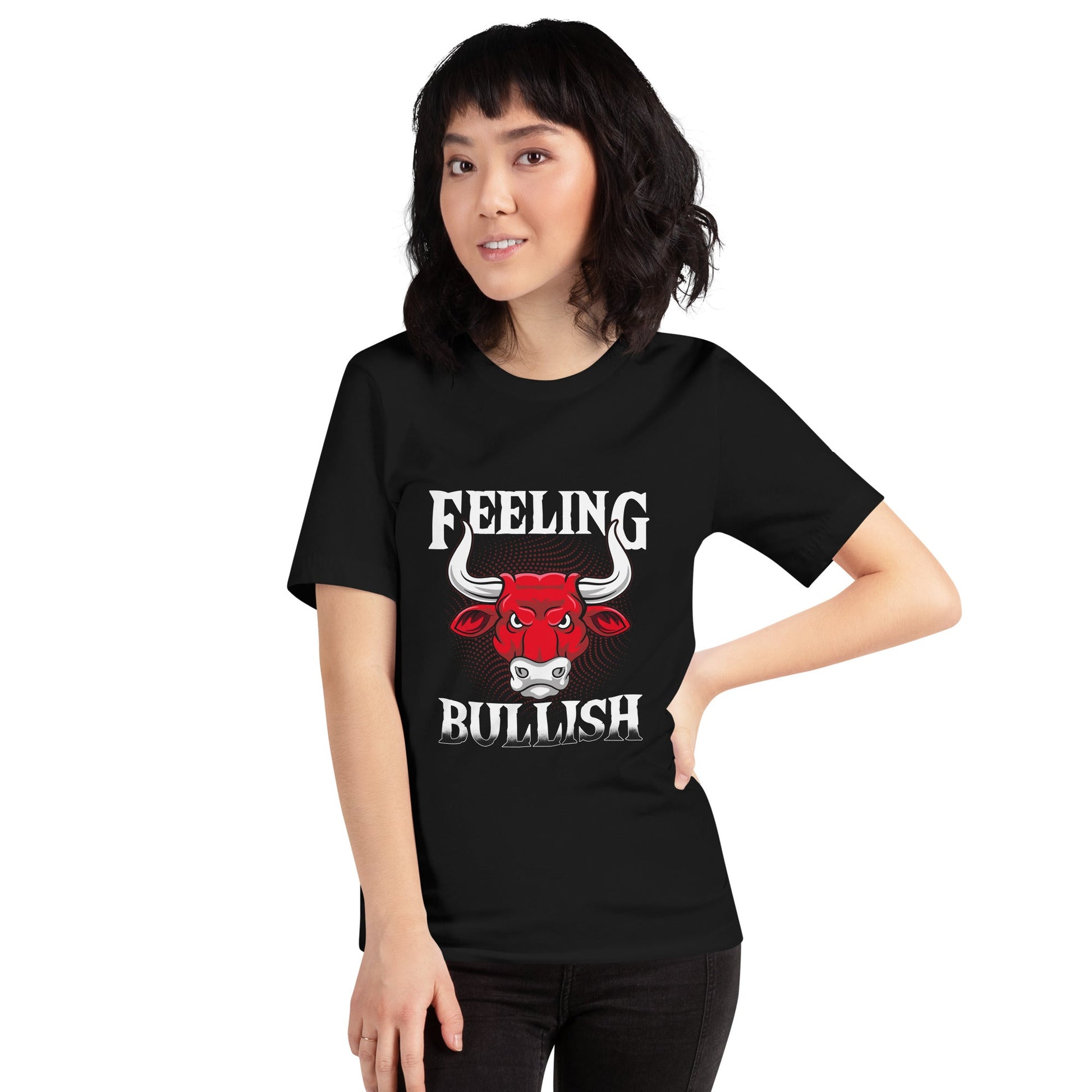 Feeling Bullish - Unisex t-shirt by DarkByteGear