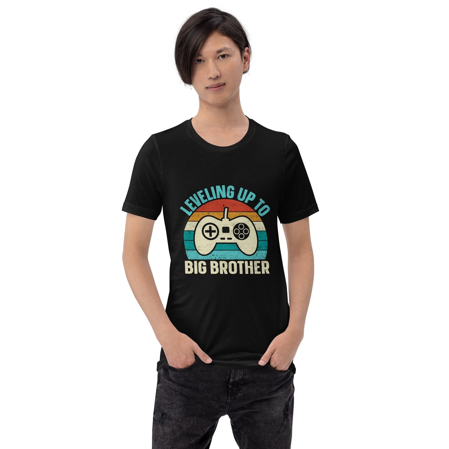 Levelling up to Big Brother V2 - T-Shirt by DarkByteGear