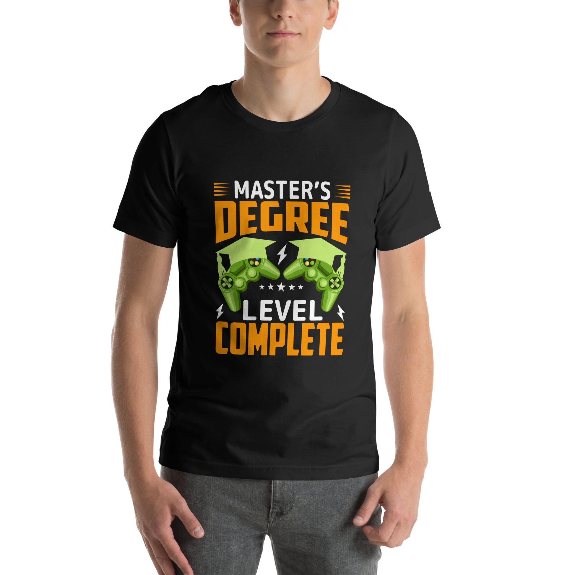 Master Degree Level Complete - Unisex t-shirt by DarkByteGear