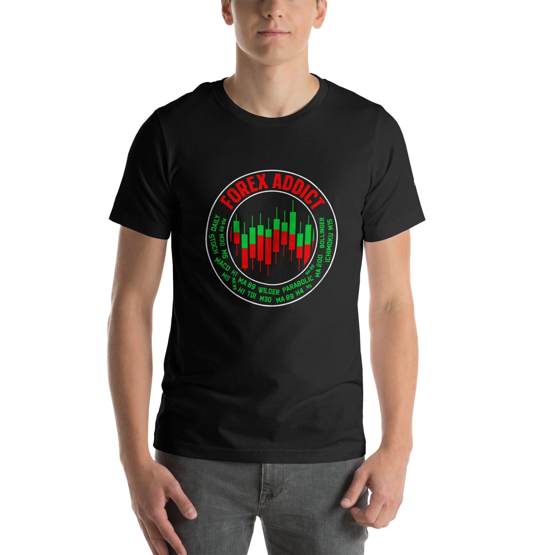 Forex Addict ( RK ) - Unisex t-shirt by DarkByteGear