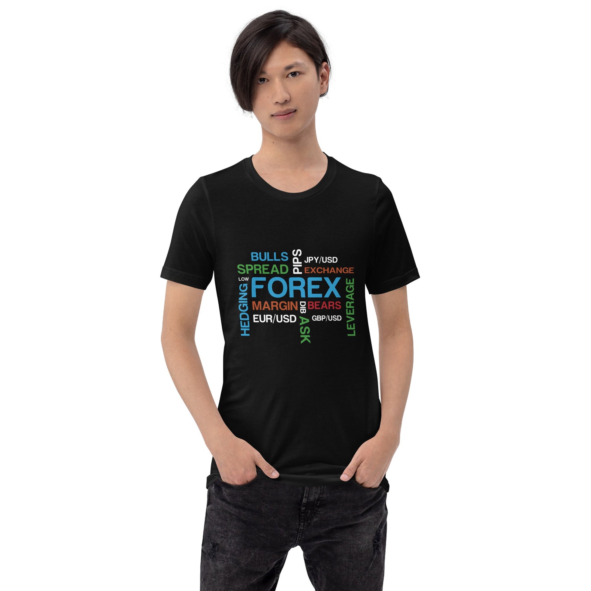 Forex Pips Leverage - Unisex t-shirt by DarkByteGear