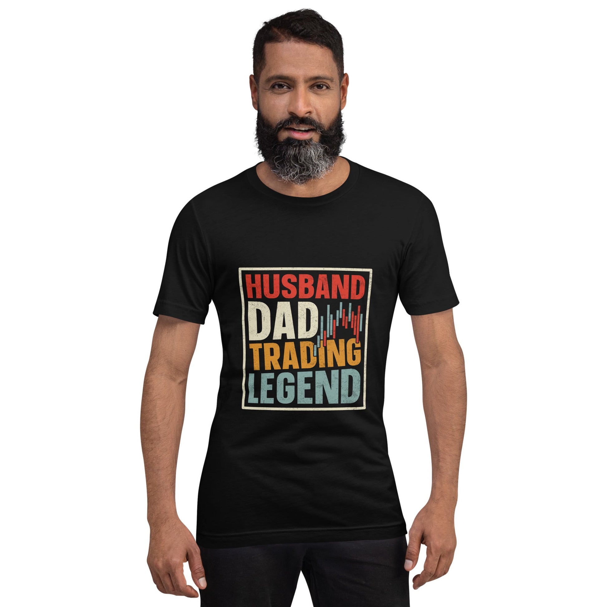 Husband, Dad, Trading Legend - Unisex t-shirt by DarkByteGear