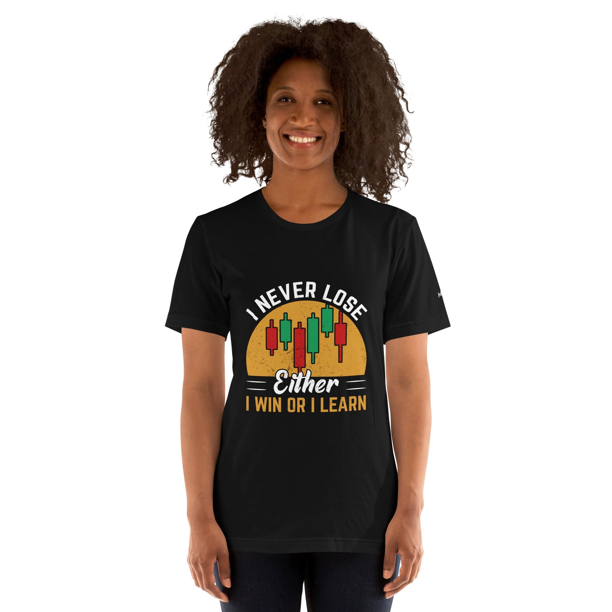 I never Lose: Either I win or I learn V1 - Unisex t-shirt by DarkByteGear