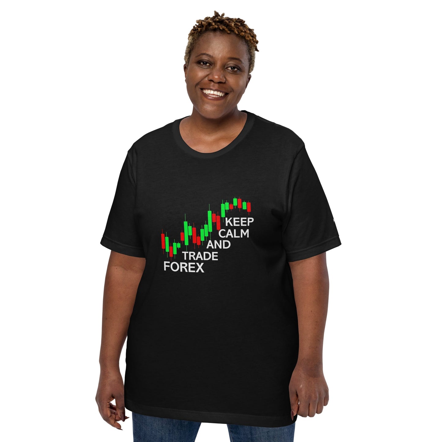 Keep Calm and Trade Forex - Unisex t-shirt by DarkByteGear