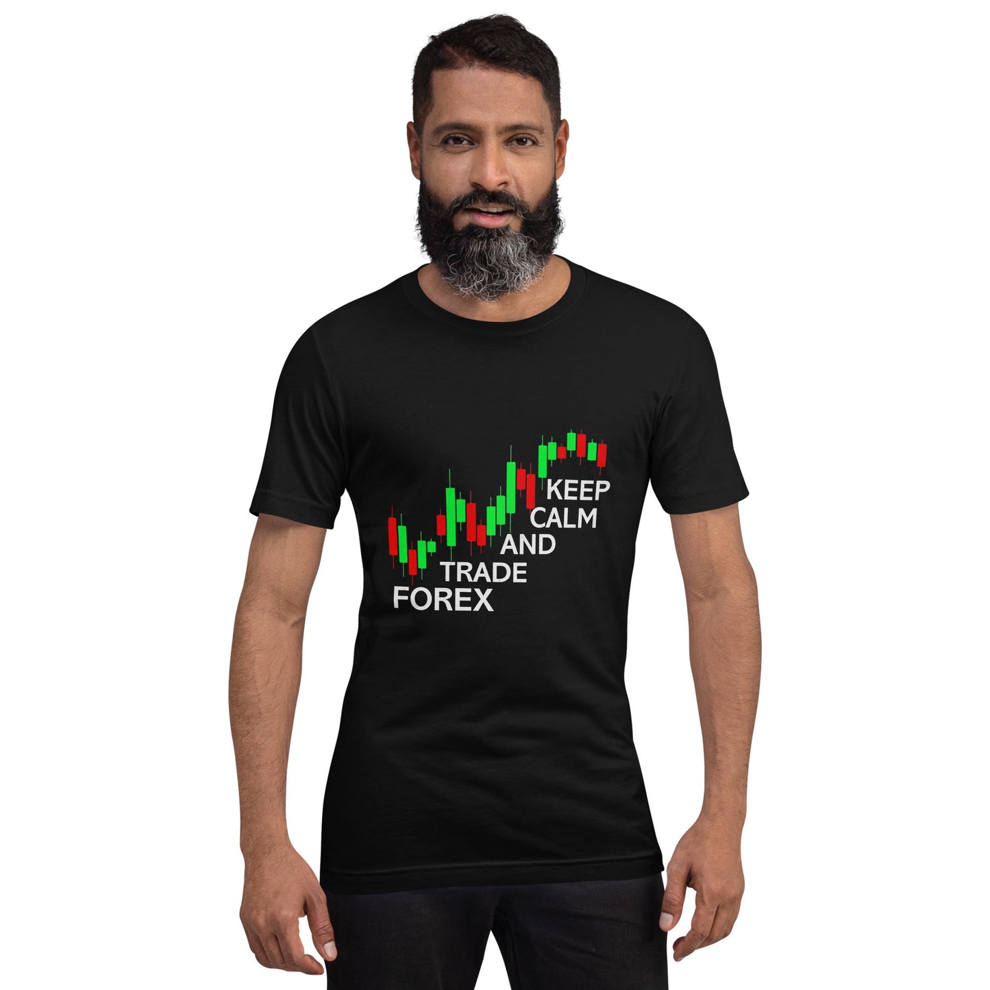 Keep Calm and Trade Forex - Unisex t-shirt by DarkByteGear