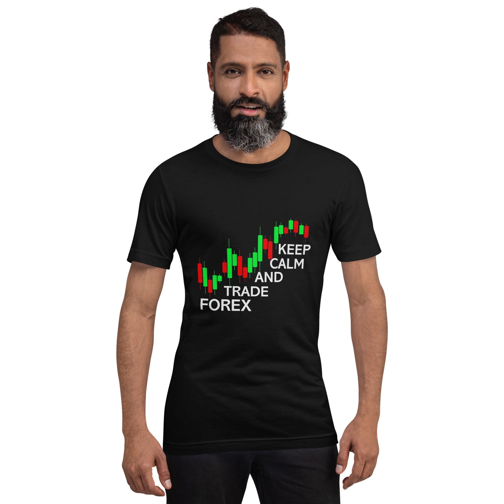 Keep Calm and Trade Forex - Unisex t-shirt by DarkByteGear