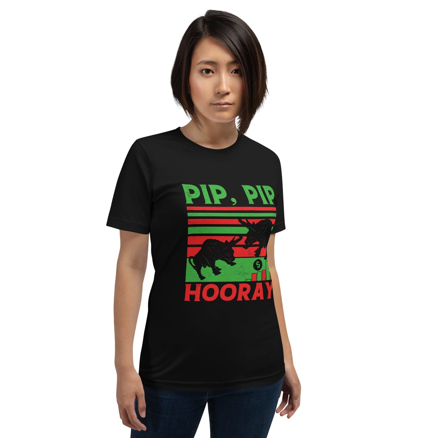 Pip, Pip Hooray - Unisex t-shirt by DarkByteGear