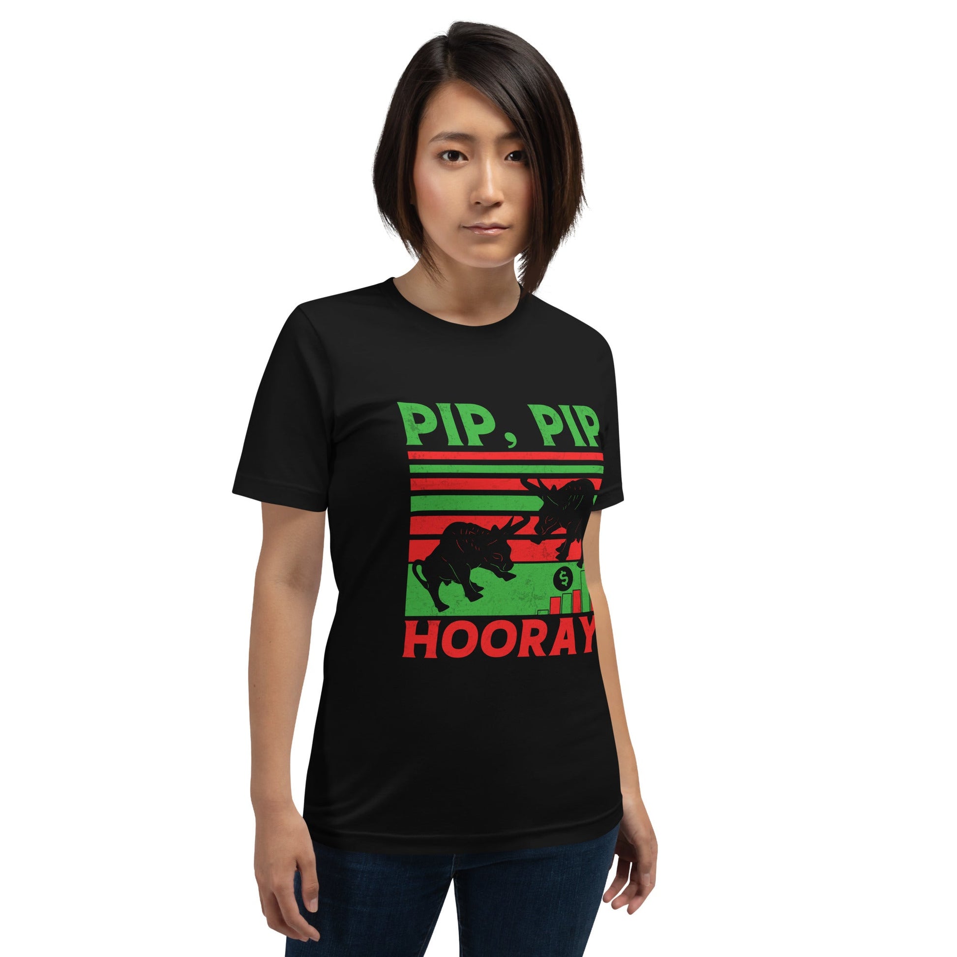 Pip, Pip Hooray - Unisex t-shirt by DarkByteGear