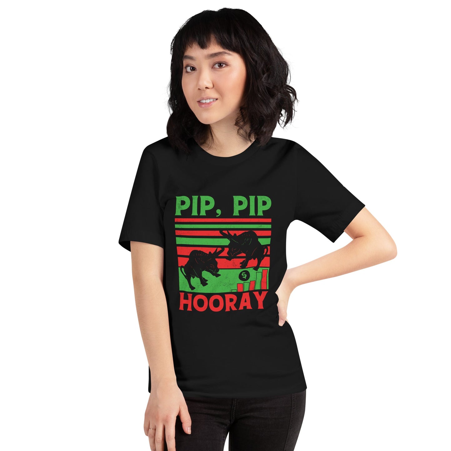 Pip, Pip Hooray - Unisex t-shirt by DarkByteGear