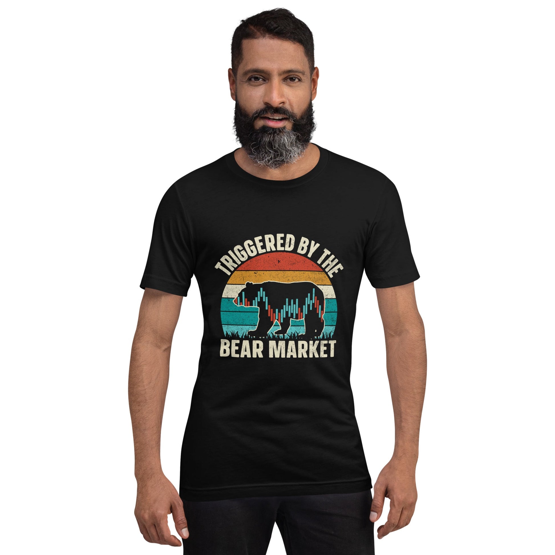 Triggered by the Bear Market - Unisex t-shirt by DarkByteGear