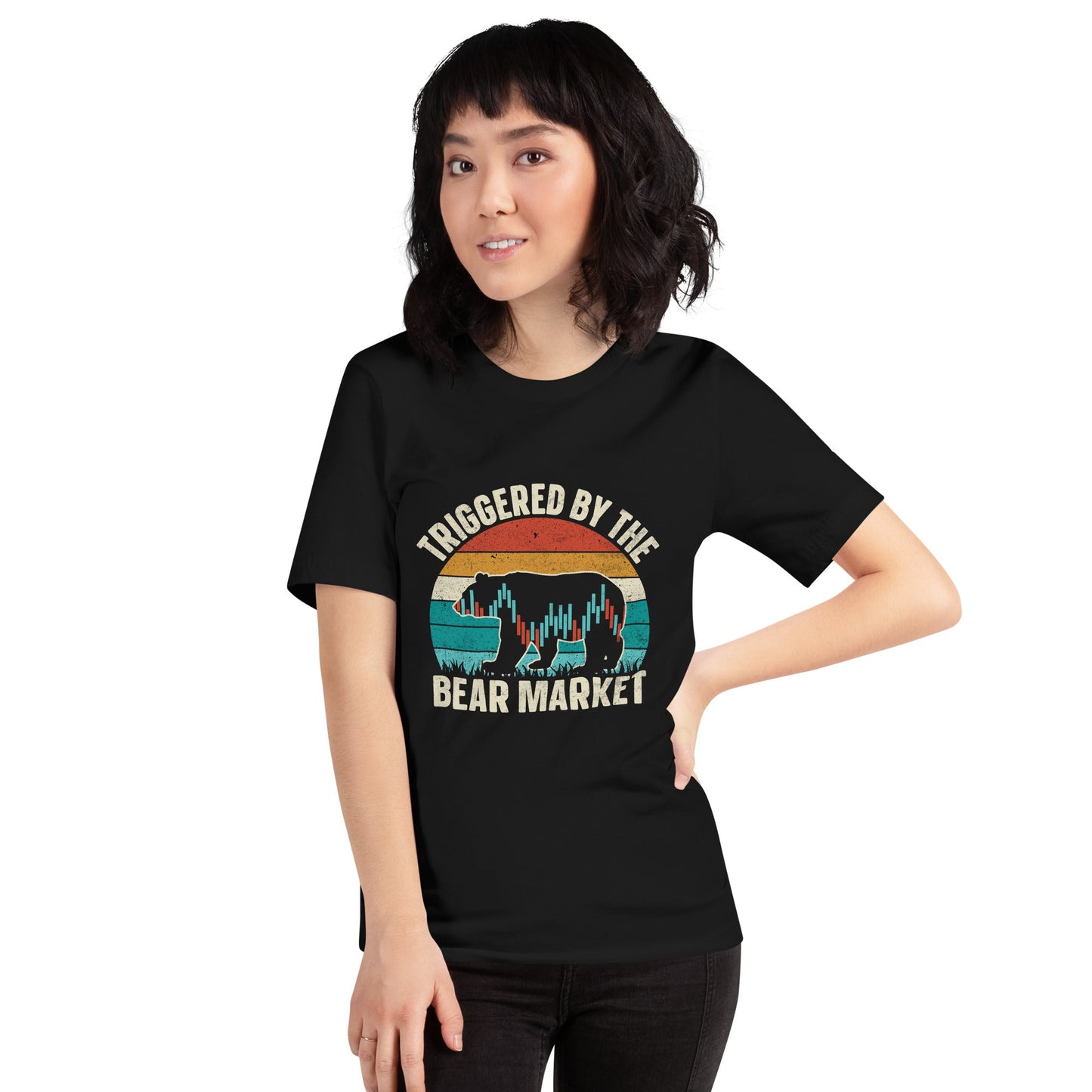 Triggered by the Bear Market - Unisex t-shirt by DarkByteGear
