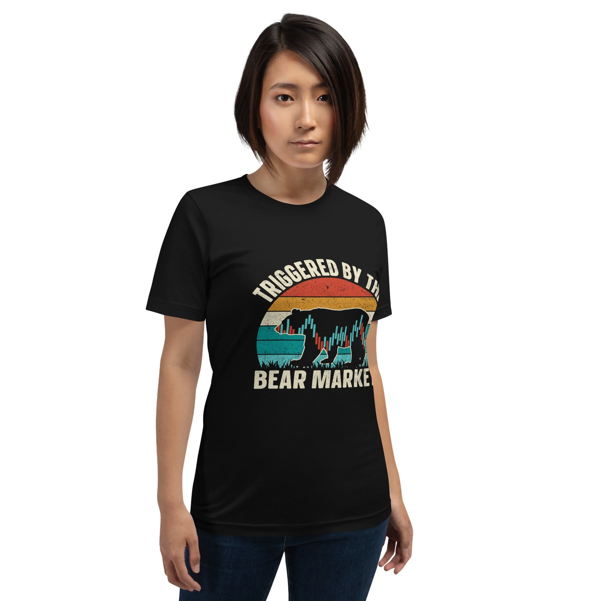 Triggered by the Bear Market - Unisex t-shirt by DarkByteGear