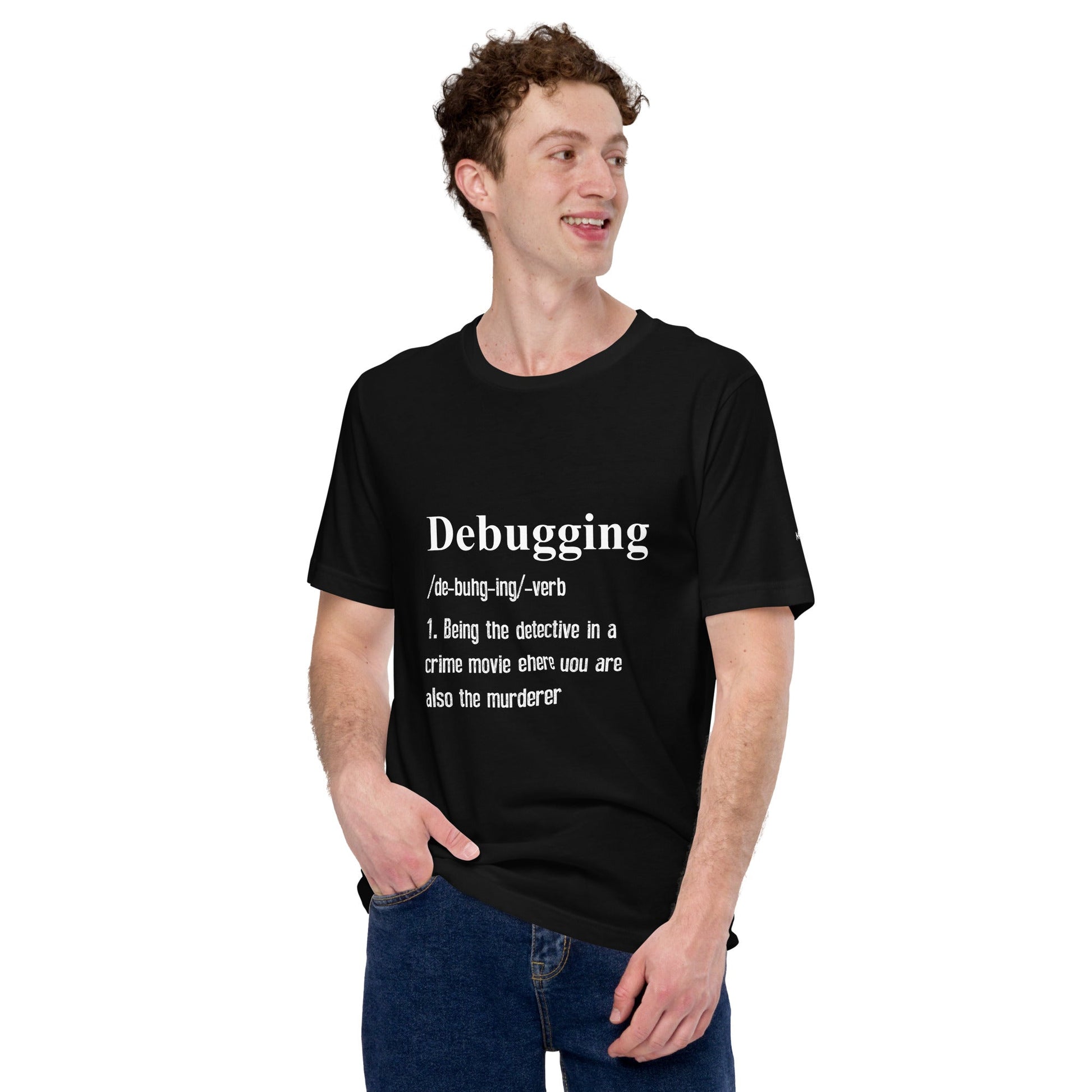 Debugging Definition V1 - Unisex t-shirt by DarkByteGear