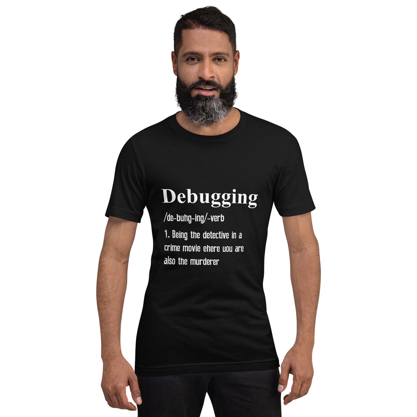 Debugging Definition V1 - Unisex t-shirt by DarkByteGear