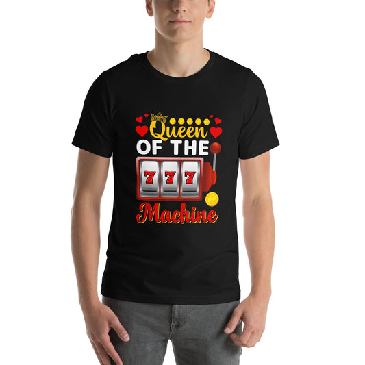 Queen of the Machine 777 - Unisex t-shirt by DarkByteGear