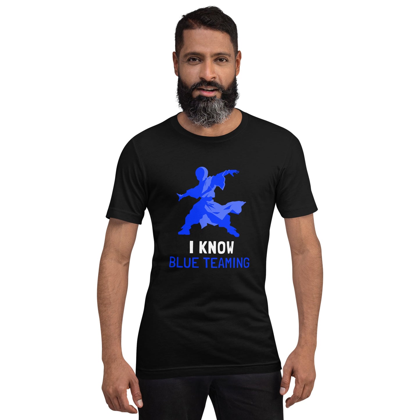 I Know Blue Teaming - Unisex t-shirt by DarkByteGear