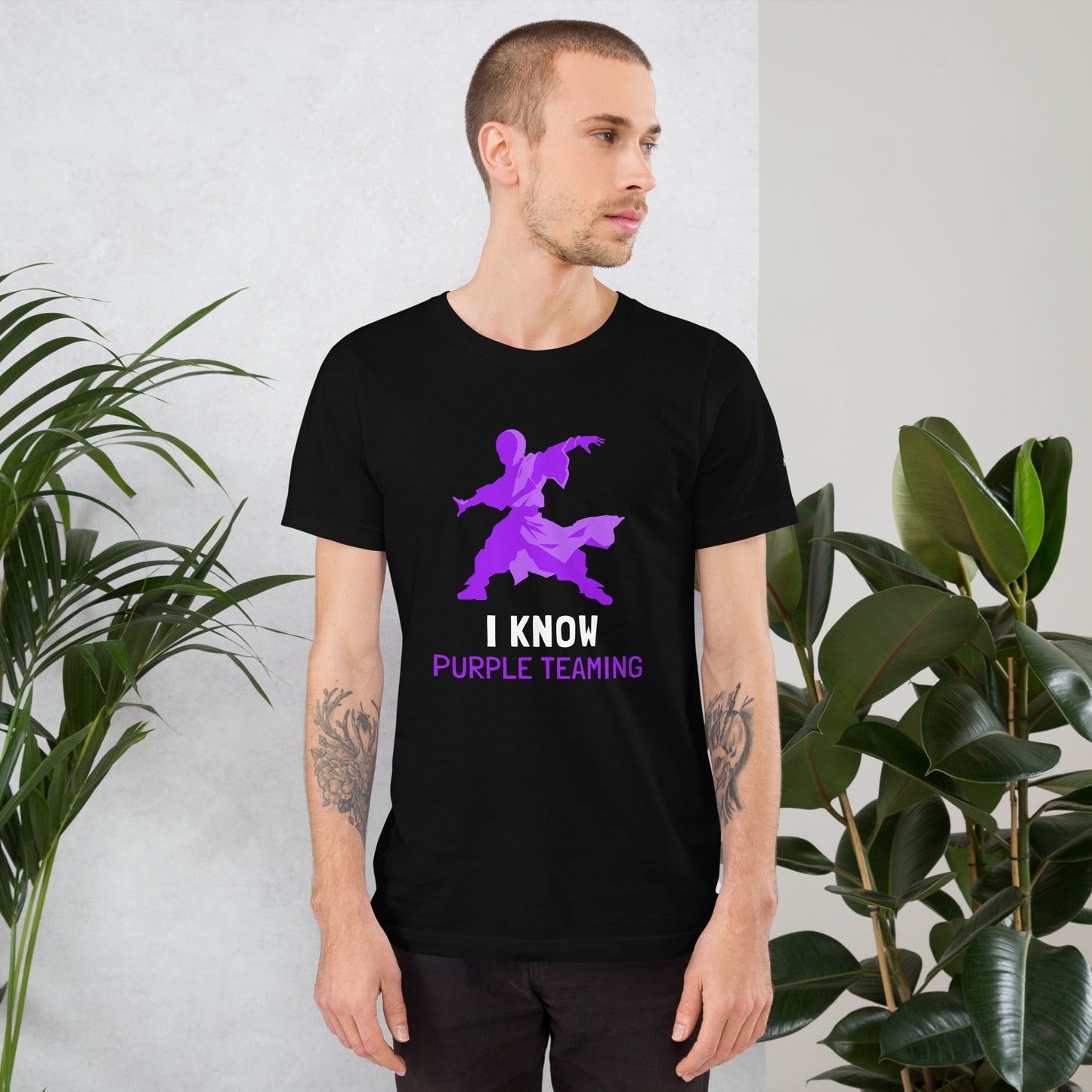 I Know Purple Teaming - Unisex t-shirt by DarkByteGear