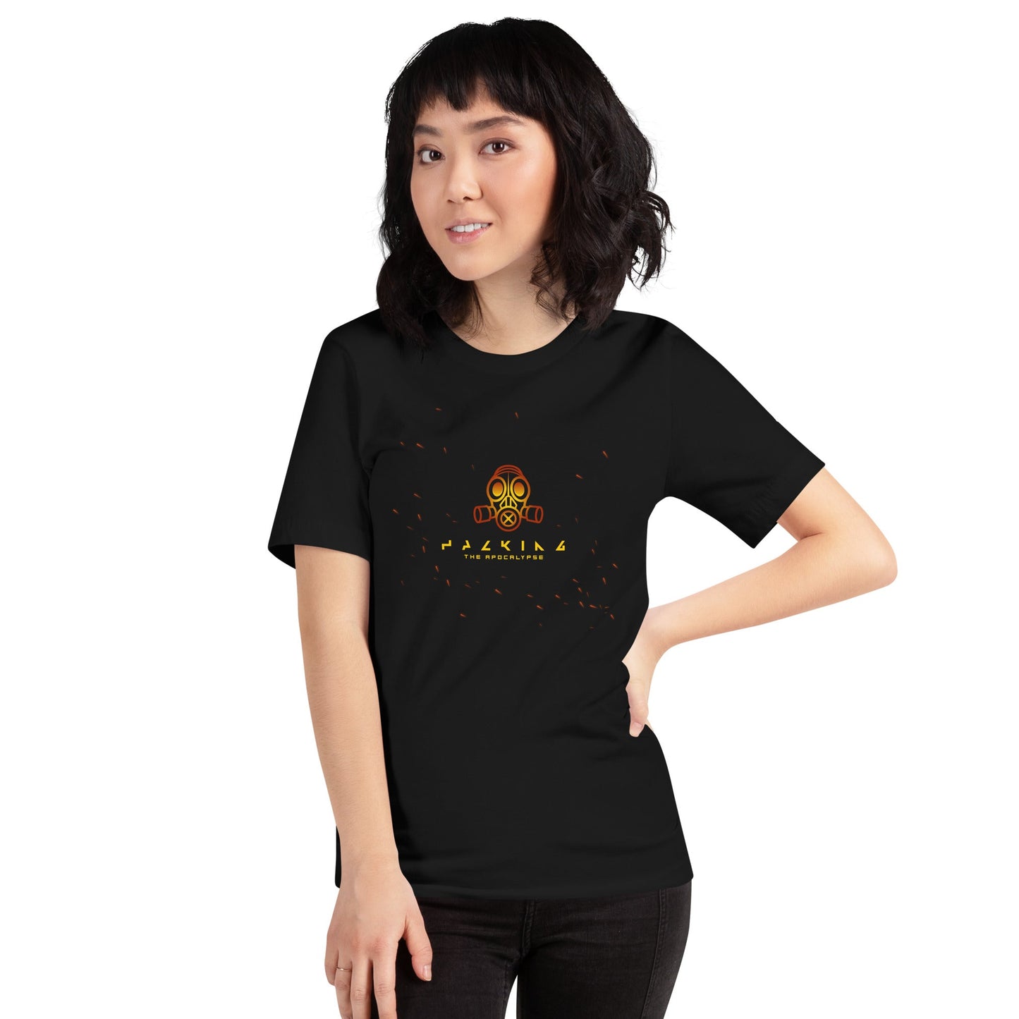 Hacking the apocalypse - Unisex t-shirt by DarkByteGear