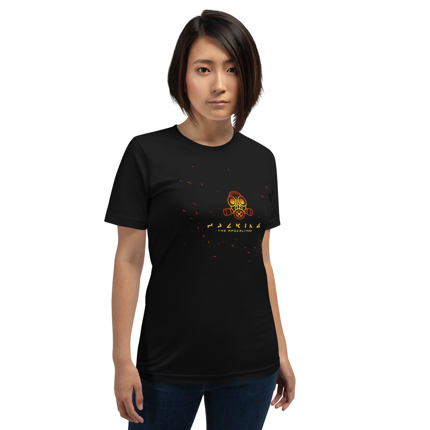 Hacking the apocalypse - Unisex t-shirt by DarkByteGear