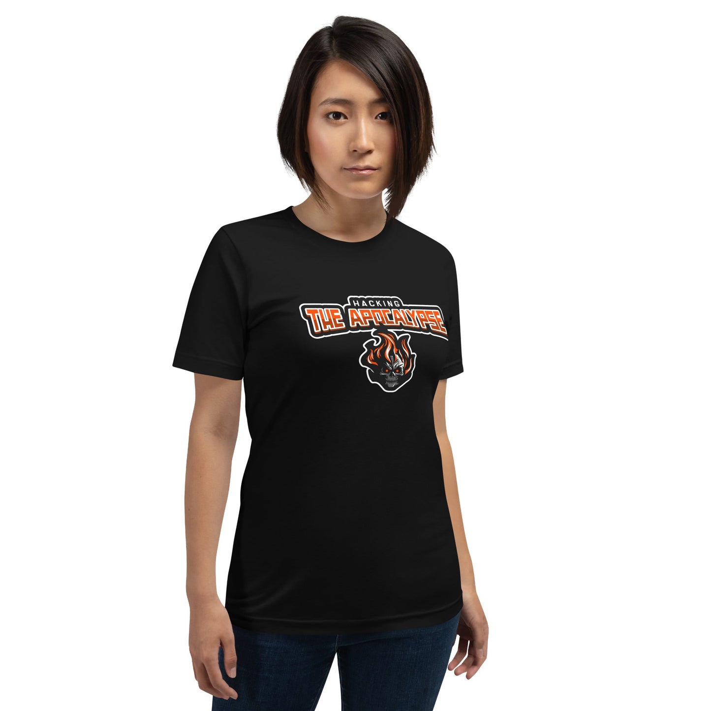 Hacking the Apocalypse V1 - Unisex t-shirt by DarkByteGear